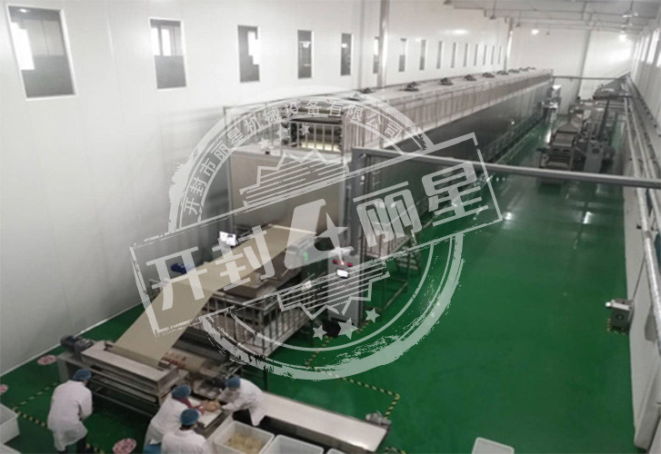 日产 5 吨干粉条的自动化粉条流水线设备，，，，，该若何进行占地布局？？？？？？？
